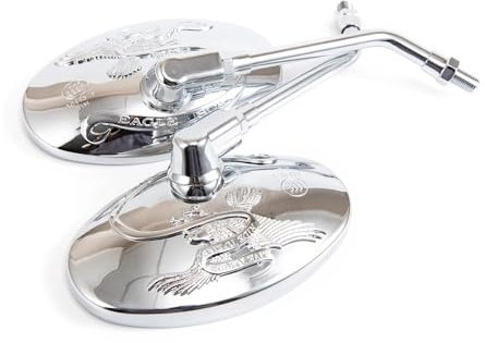 Universal Motorrad Rückspiegel 10MM Motorrad Seite Spiegel Für Xt 600 Virago 125 535 1100 Vmax 1200