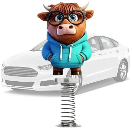 Wpsagek Armaturenbrett Figuren - 2D Acryl Wackelkopf Puppen Dekoration - Auto Armaturenbrett Tänzer | Für Auto Mittelkonsole Innenraum Büro Schreibtisch Party Geschenke Und Zuhause Innenraum