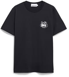 ARMEDANGELS Herren T-Shirt aus Bio-Baumwolle JAAMES Bike Regular Fit