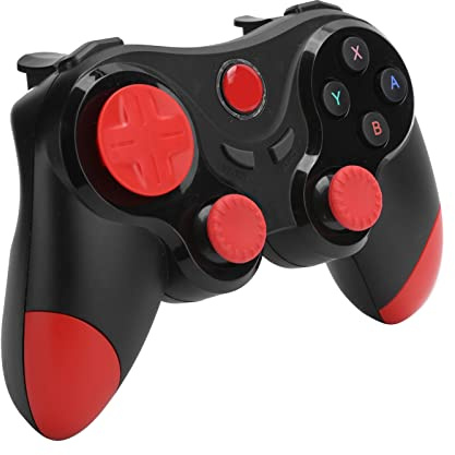 Yctze Wireless Bluetooth Gamepad, Ergonomic Game Controller, 3.0 Bluetooth Connection Controller for Phones, Tablets, Smart TVs & Computers