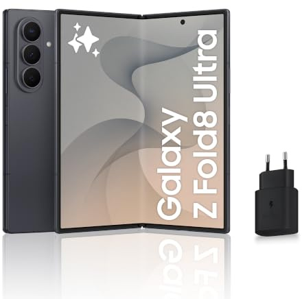 Samsung Galaxy Z Fold8 Ultra Smartphone Pliable, 1 to, Graphite | Téléphone Portable Android avec Galaxy AI Double, Écran Multitâche, Batterie 5000 mAh, Capteur Photo 200MP, Version FR