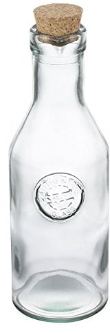 San Miguel authentique – Flacon de 1L avec bouchon en liège en verre 100% recyclé