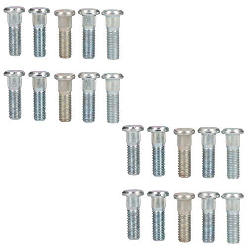 AB Tools M12 x 1,5 Ersatz Radbolzen für Anhänger Suspension Hub Packung mit 20