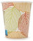 Wellsamed WELLSACUP 100 Stück Pappbecher 180 ml, Motiv Herbst, geeignet für Heiß- und Kaltgetränke, Coffee to Go, Business, Party