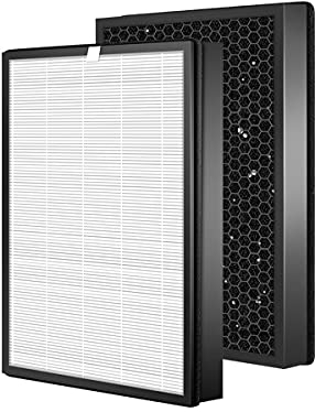 Fantisi Ersatzfilter für Zigma Luftreiniger Aerio-300 / 360 H13 Luftreiniger,Entfernt Gerüche, Staub, Rauch, Pollen，Dreischichtiger Verbundfilter Ersatzfilter