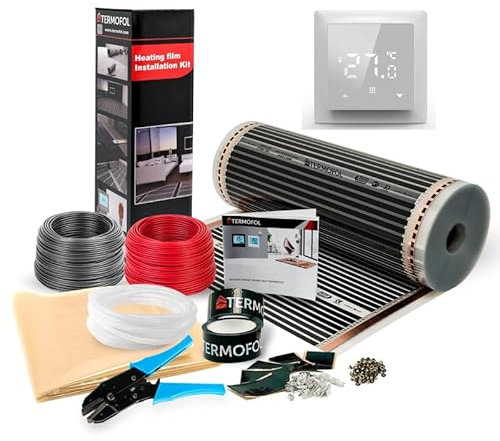 Kit complet de chauffage au sol infrarouge avec film chauffant 140W/m²