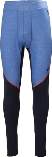 Helly-Hansen Herren Workwear Lifa Merino Hose, 595 Navy/Stone Blue, Groß