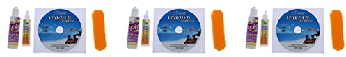 Hundnsney 3X 4 in 1 CD DVD Kit Rom Lettore Manutenzione Pulizia dell'obiettivo, 750089320