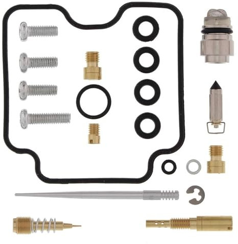MACHSWON Kit de reconstruction de carburateur de course 26-1365 de rechange pour Yamaha YFM450 Grizzly EPS 2011-14, YFM450 Grizzly IRS 2007-14, YFM450 Kodiak 2003-06, YFM45FX Wolverine 450 4x4