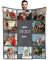 Dr Custom Personalisierte Decke mit Foto Individuell gestaltete Fotodecke, Kuscheldecke mit Eigenem Foto, Geschenke für Freundin, Mama und Papa