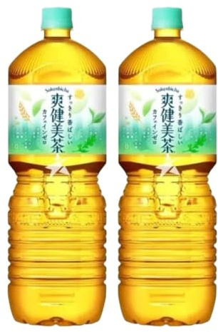 Sokenbicha Japanese Sugar Free Tea Drinks 2L in PET Bottle (Pack of 2)