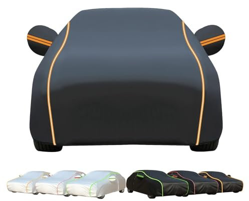 Funda Coche Exterior para Dacia Sandero 3 Stepway 2020-2024,Funda Coche Antigranizo, Lona Coche Impermeable Transpirable,Alta Elasticidad，Sol Y Lluvia