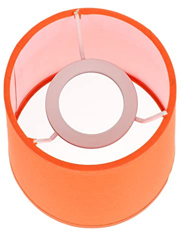Mikikit Lampenschirm Kronleuchter Lampenschirm Orange Deckenleuchte Zubehör Vielseitige Und Robuste Wohnkultur Für Kronleuchter Boden Nachttisch