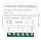 Cofan Relé inteligente 1 interruptor/conmutador WiFi | Conectividad WiFi 2.4 GHz + Bluetooth | Aplicación: Smart Life y Tuya | Adecuado para iluminación led hasta 150 W | Compatible con Alexa y Google