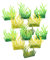 SUPVOX 100 Pièces Gazon Artificiel Miniature pour Aquarium Plantes Plastiques Réalistes pour Décoration de Diorama et Paysage Ferroviaire
