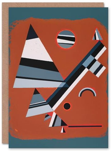 Artery8 Wassily Kandinsky Art Card Gris Grey Abstract Painting