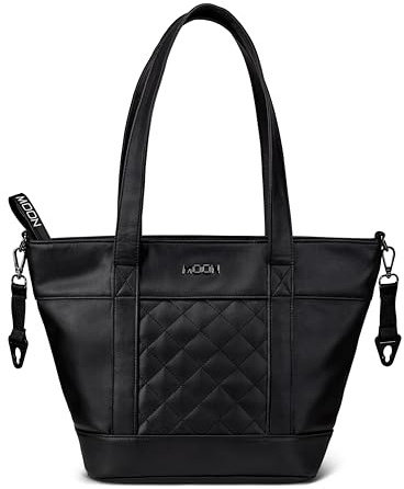 MOON Wickeltasche V-Shape black leather