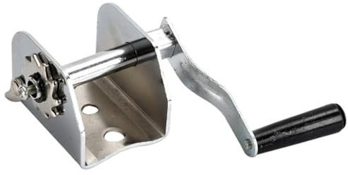 Ngbbby Hand Crank Winch Net Tensioning Tennis Accessories Stainless Steel Volleyball Accessories for Badminton Rack Metal Volleyball Posts, Tennis