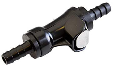Motodak raccord/connecteur/Coupe securite Rapide durite Essence Noir d.6