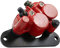 VANEZ Bremssattel Bremszange rot kompatibel für Sym Fiddle 2, Jet SportX R SR, Orbit 1 50 125, Orbit 2