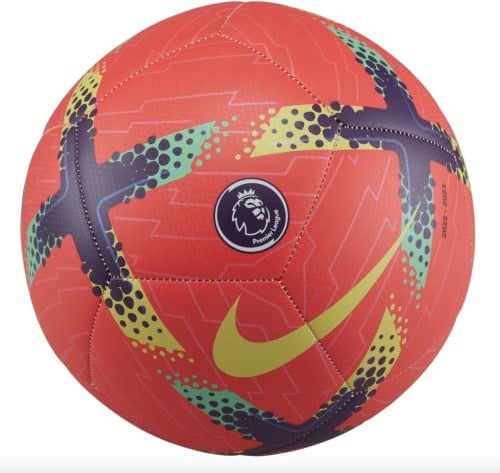 NIKE Premier League Pitch Football 2023 (Size 4, Red)