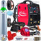 WELDMAN MIGTEC 200-200A Schutzgasschweißgerät mit Synergie - MIG/MAG, MMA, WIG DC, FLUX - Induktivität, Lötschweißen - 2T/4T-Modus, LCD, IGBT, Set: ProfessionalPlus