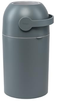 Set Magic Windeleimer Majestic & Windel Blaubär | Diaper Keeper mit Geruchsstop-System | bis zu 15 Windeln | keine Nachfüllkassetten nötig | Mülleimer für Baby Windeln | Einhandbedienung