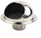 for HPLIVE 50mm Stainless Steel Air Vent Grill Cover, Air Vent Grille, Round Brushed Bull Nosed External Extractor Wall Vent Outlet Wall Vent Cover for Kitchen Fans Heat Transfer