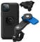Quad Lock Motorcycle Handlebar Phone Mount Kit with Vibration Dampener and iPhone 12/12 Pro MAG Case