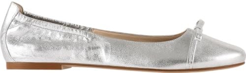Högl Damen Betty Ballet Flat, Silver, 38.5 EU