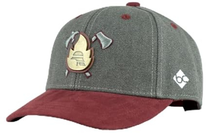 Bavarian Caps Ki-Cap Feuerwehr dunkelgrau - one size
