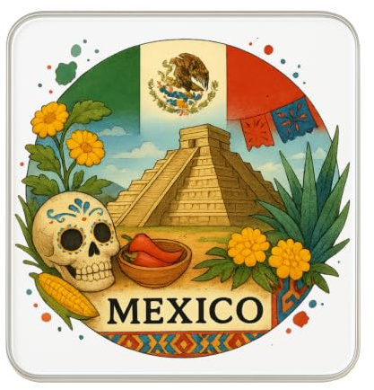 Mexico Fridge Magnet – Travel Souvenir Gift Magnet