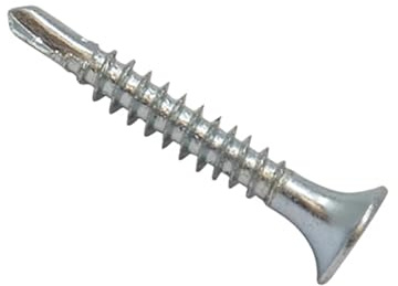 Forgefix Drywall Screw Phillips Bugle Head FT ZP 35 x 32mm Box 1000, zinc plated finish for increased durability. The screws come complete with a Phillips No.2 insert bit.