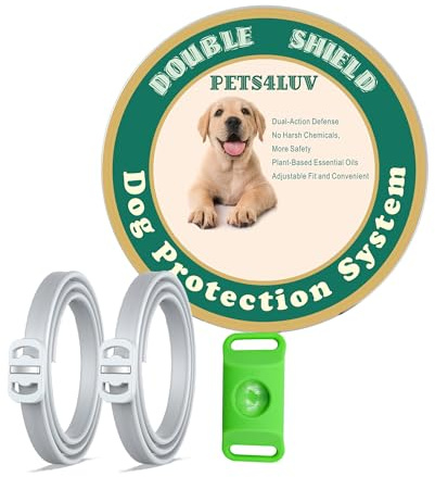 Collare Antiparassitario con Clip Repellente per Cani – Sistema 2 in 1