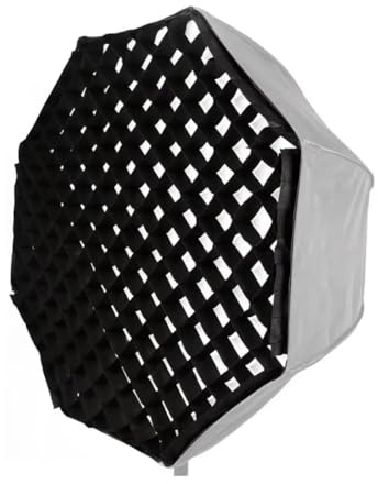 Fangxuee 120CM Octagon Softbox Grid Only Grid Umbrella Photo Studio Honeycomb Grid for Flash Light Square Umbrella Softbox