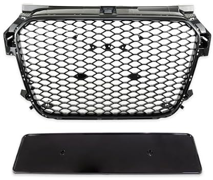 Frontgrill Glanz Schwarz passend für Audi A1 8X 2010–2015