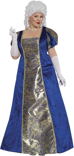 Guirca- Déguisement pour Adulte Marquise, Femme, 88136.0, Bleu, 44-46
