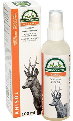 EUROHUNT Lockstoff Anisöl 100 ml Pumpsprayflasche Wildlockmittel Anis Rehwild Wildschwein Fuchs Rotwild