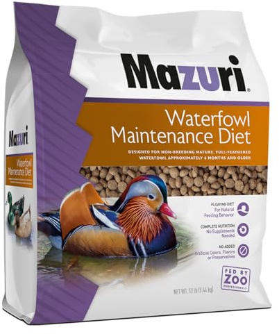 Mazuri | Waterfowl Maintenance Diet | 12 Pound (12 lb) Bag