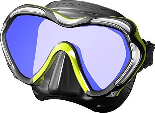 TUSA Paragon S Tauch-Maske Einglas UV Filter Profi (Flash Yellow)