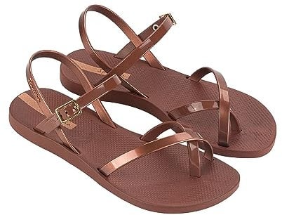 Ipanema Damen Fashion Sand VIII FEM, Brown/Copper, 35.5 EU Schmal
