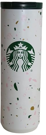 Starbucks Coffee Company Tumbler Happy Mosaik Tasse isotherme réutilisable en acier inoxydable