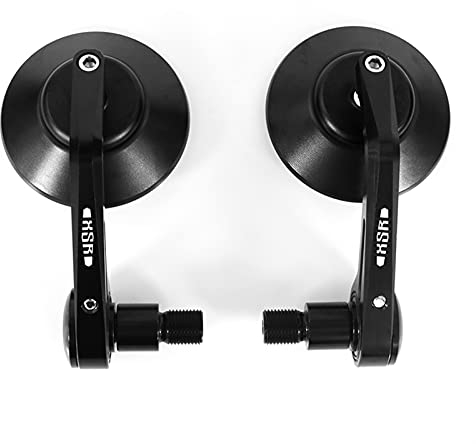 Zubehör Für Yamaha XSR 900 2016 2017 2018 2019 XSR 700 2018-2019 Motorrad CNC Lenkerenden Spiegel Rückansicht Seitenspiegel (Farbe : Rot)