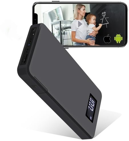 Mini camera WiFi alert driving camera portable 1080P surveillance camera spy hidden camera night vision mobile vision gravity sensor long-term record (Cuboid)