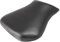 FSFY Motorrad Leder Frontfahrer Solo Pillion Sitzbank Motorrad Sitzpolster für Yamaha YZF R1 2000-2001, Schwarz