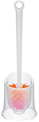Escobillas de Baño Tenedor del Cepillo de Inodoro Piso for EL Piso HOGAR COPELO DE Taza con BAJO BAJO CAPLETO DE Limpieza DE CABLELE DE Cabeza 360 ° A Toad Fin TOWS Limpieza de inodoros Escobilla WC