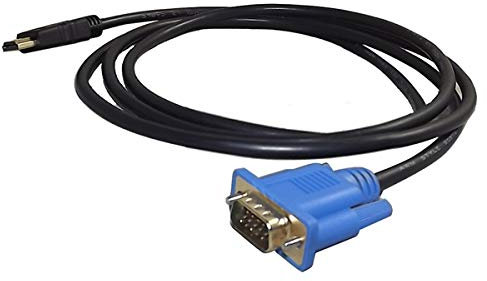 CAVO VGA 1MT Adattatore VGA HDMI CONVERTITORE NO ELETTRONICO Cavo 1 METRO HD
