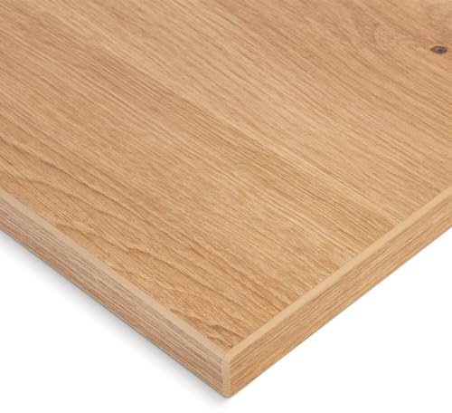 HausFux Spanplatte nach Maß - 1,9 cm stark, melaminbeschichtet, mit ABS-Kante - Made in Germany - Maßanfertigung - für Möbel- und Innenausbau (Artisan Eiche, 100 x 40 cm)
