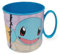 ALMACENESADAN, 5074, Taza apta para microondas, capacidad 390ml, producto reutilizable; (Pokemon)