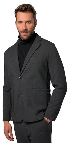 JP 1880 Giacca JP1880 in Jersey da Ufficio dalla Collezione di Capi Coordinati New York con FLEXNAMIC®, Fino alla tg. 8XL Antracite 8XL 806498110-8XL